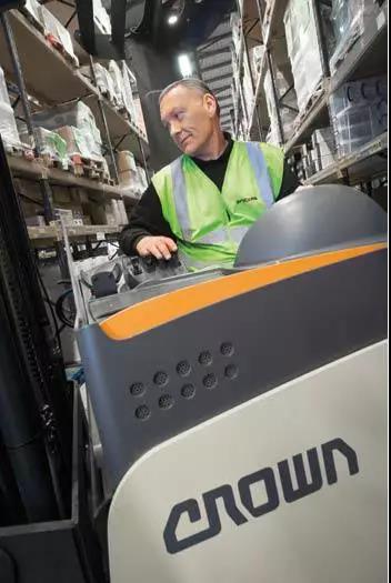 科朗叉車的損壞成本降低超過90%，車隊規模減少超過40%